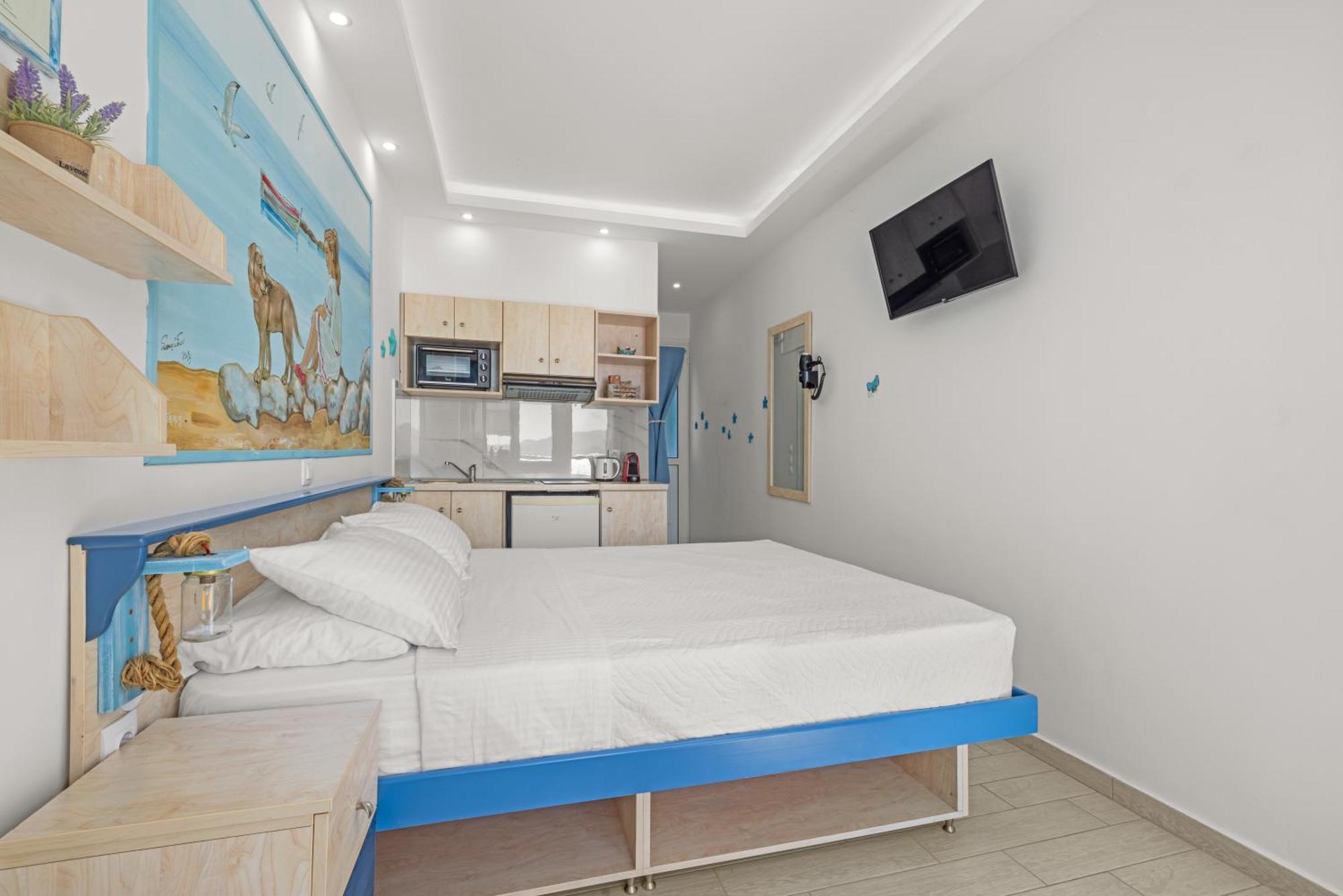 Haraki Mare Studios Beach Front Ngoại thất bức ảnh