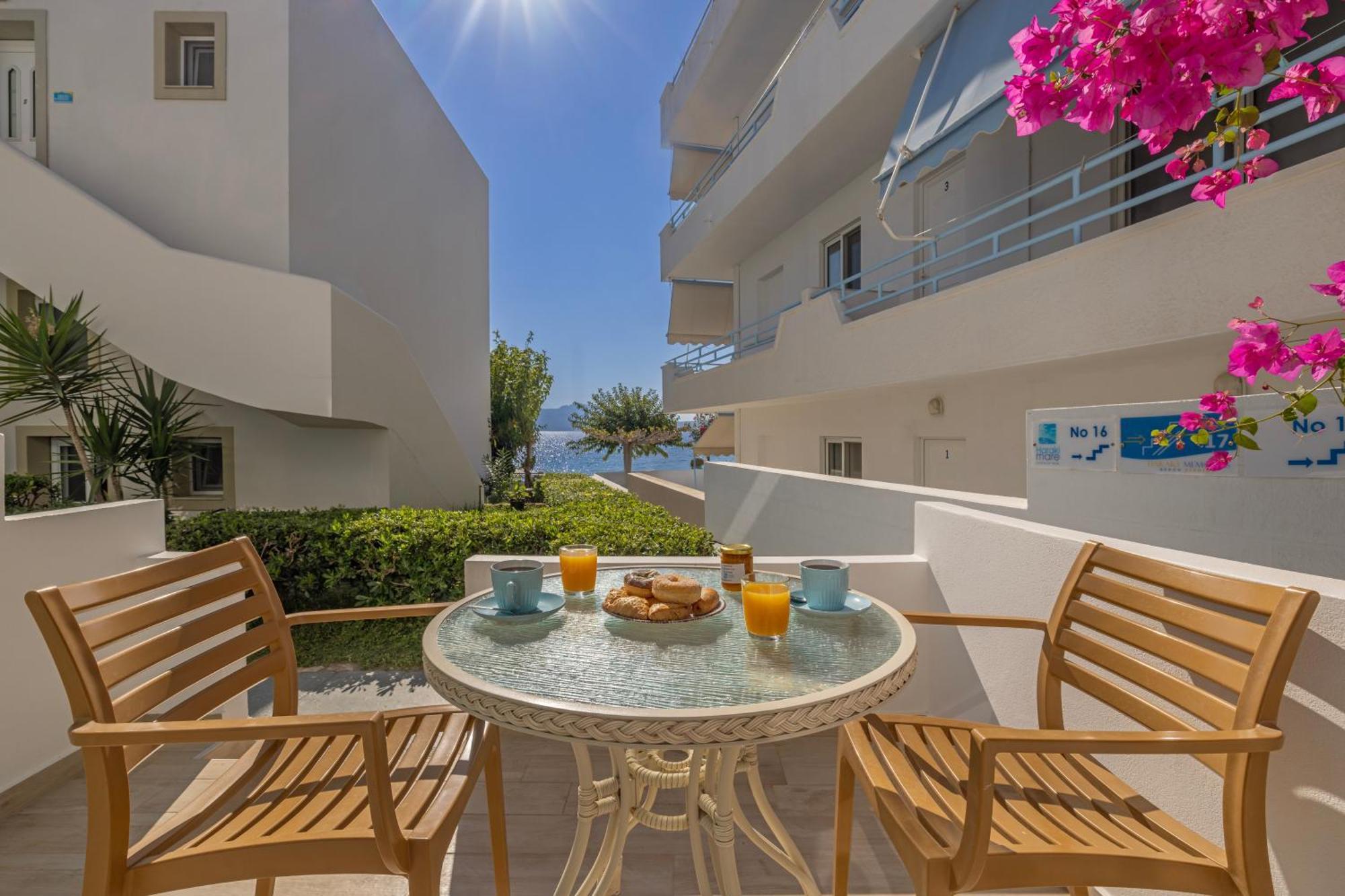 Haraki Mare Studios Beach Front Ngoại thất bức ảnh